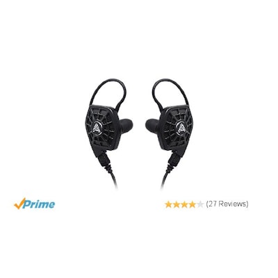 Audeze iSINE10 In Ear, Semi Open Headphone (Black)