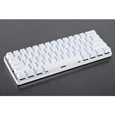 Vortex POK3R White PBT Mechanical Keyboard (Blue Cherry MX)