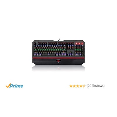 Amazon.com: Redragon K558 ANALA RGB Mechanical Gaming Keyboard (LED Multiple Col