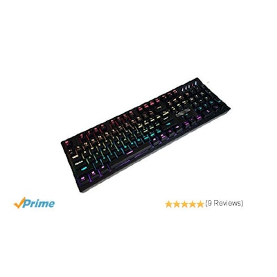 Amazon.com: Zalman ZM-K900M Kailh Blue Mechanical Gaming Keyboard, Black: Comput