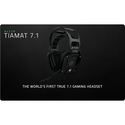 Razer Tiamat 7.1 Gaming Headset - The World's First True 7.1 Gaming Headset - Ra