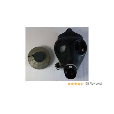 SGP Israeli Style Civilian Protective Gas Mask w/ Water Plug & Filter: Amazon.co