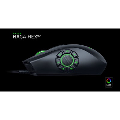 Razer Naga Hex V2 Gaming Mouse - OP MOBA Mouse 