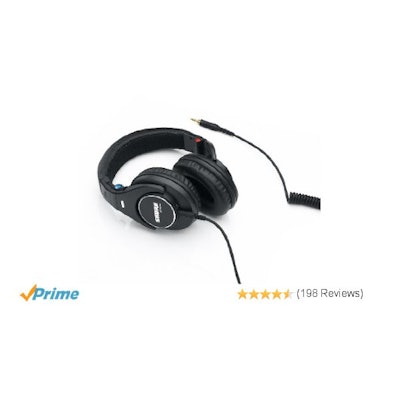 Amazon.com: Shure SRH840 Professional Monitoring Headphones (Black): Musical Ins