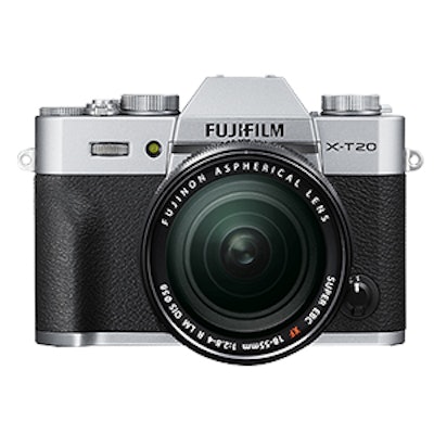 Fujifilm X-T20 w/XF18-55mmF2.8-4.0 R LM OIS Lens - Black