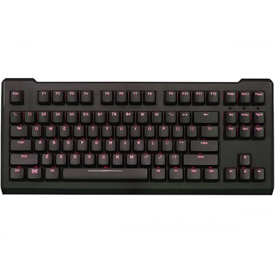 Max Keyboard Blackbird Red LED Backlit Mechanical Keyboard (Brown Cherry MX)