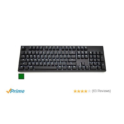 Amazon.com: CODE 104-Key Illuminated Mechanical Keyboard with White LED Backligh