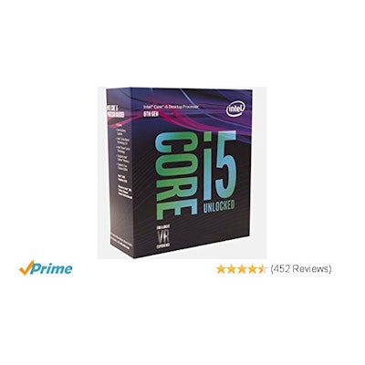 Intel Core i5-8600K 6 Cores 4.3GHz