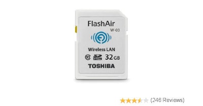 Toshiba 32GB FlashAir III Wireless SD Memory Card