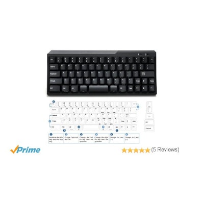 Amazon.com: USA Majestouch MINILA Air 67 Key Linear Action Bluetooth Keyboard FF