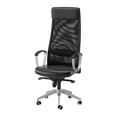 MARKUS Swivel chair - Glose black  - IKEA