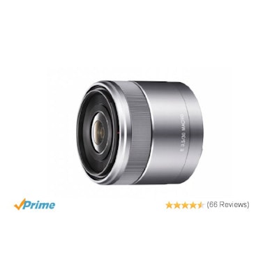 Amazon.com : Sony SEL30M35 30mm f/3.5 e-mount Macro Fixed Lens : Camera Lenses :