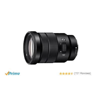 Amazon.com : Sony SELP18105G E PZ 18-105mm F4 G OSS : Compact System Camera Lens