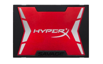 HyperX Savage 960 GB SATA 3 2.5 SSD with Bundle Kit - Black/Red