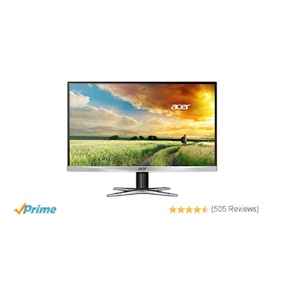 Amazon.com: Acer G257HU smidpx 25-Inch WQHD (2560 x 1440) Widescreen Monitor: Co