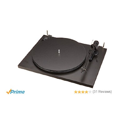 Project Essential II Turntable - Matte Black: Home Audio & Theater