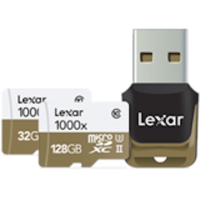 Lexar® Professional 1000x microSDHC™/microSDXC™ UHS-II