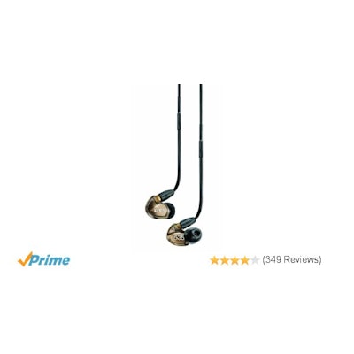 Shure SE535-V Sound Isolating Earphones with Triple High Definition 