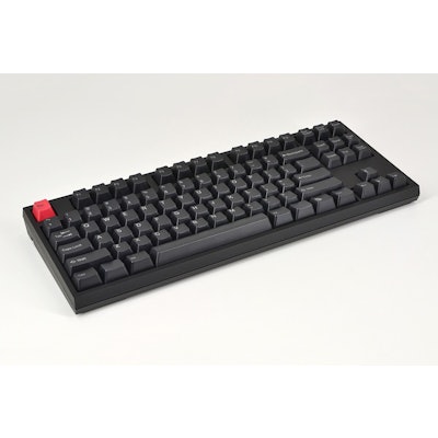 WASD Keyboards WASD V2 87-Key Doubleshot PBT Black/Slate Mechanical Keyboard - M