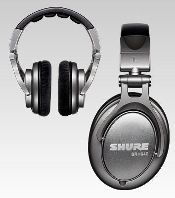 SRH940 Professional Reference Headphones | Shure Americas