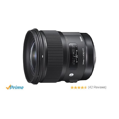 Sigma 24mm F1.4 ART DG HSM Lens for Canon : Camera & Photo