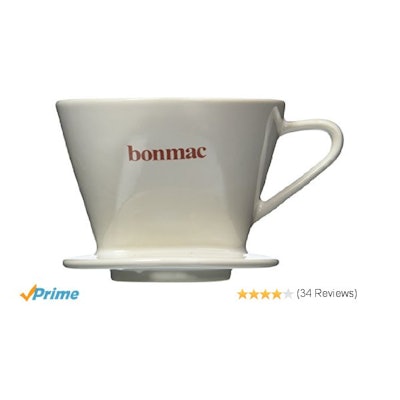 Bonmac Dripper [2-4 cups] CD-2W # 813005 (japan import)