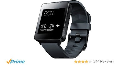 Amazon.com: LG Electronics G Watch - Black: Cell Phones & Accessories