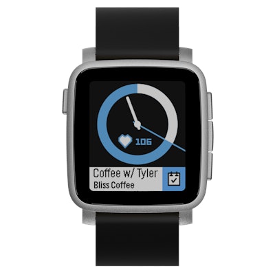 Pebble Time 2 + Heart Rate | Pebble Smartwatch | Smartwatch for iPhone & Android