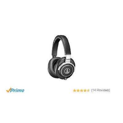 Audio Technica M70X Monitoring Headphones: Amazon.co.uk: Musical Instruments
