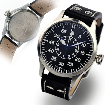 Nav B-Uhr 47 Automatik B-Muster  - Pilot Watches  - Steinhartwatches