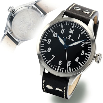 Nav B-Uhr 47 Automatic A-Muster  - Pilot Watches  - Steinhartwatches