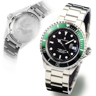 OCEAN 1 GREEN  - Diver Watches  - Steinhartwatches