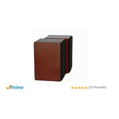 Amazon.com: Vanatoo Transparent One Powered Speakers (Cherry, Set of 2): Home Au