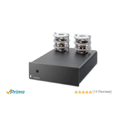 Amazon.com: Pro-Ject Audio Tube Box S Phono Preamplifier - Black: Electronics