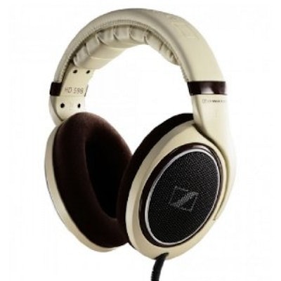 Sennheiser HD 598 Headphones (Burl Wood Accents)