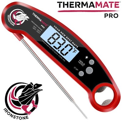 Ironstone ThermaMate™ Pro – Instant Read Cooking Thermometer | The Perfect Steak