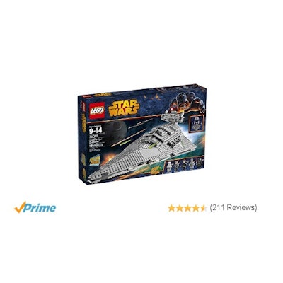 Amazon.com: LEGO Star Wars 75055 Imperial Star Destroyer Building Toy: Toys & Ga