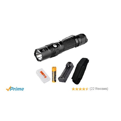 Amazon.com: Fenix PD35TAC (PD35 Tactical) 1000 Lumens XP-L LED Flashlight, Genui