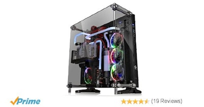 Thermaltake Core P5 Black Tempered Glass Edition ATX Open Frame Pano