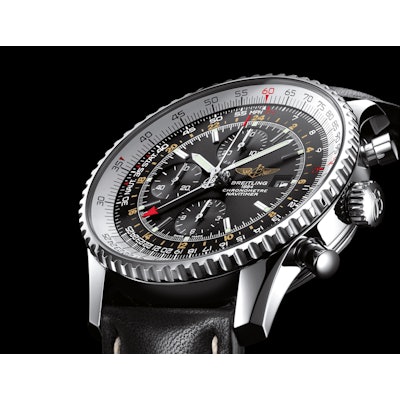         
    Breitling Navitimer World - Pilot's travel watch
