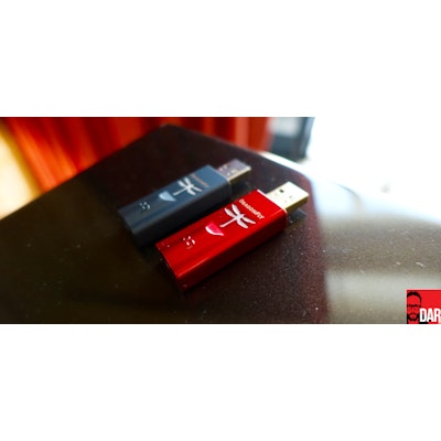 2016 AudioQuest mobilise DragonFly Black, Red USB DACs