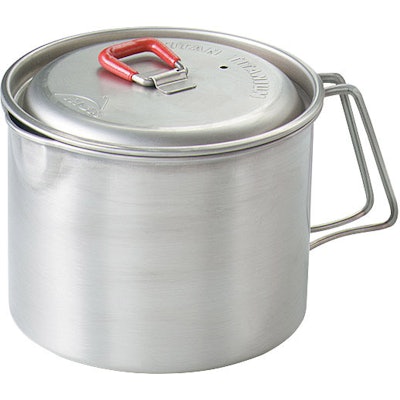 MSR® Titan™ Kettle - Ultralight titanium with pot, mug, or bowl versatility