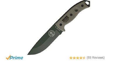 Amazon.com : ESEE -5 Plain Edge & OD Blade with Kydex Sheath : Network Switches 