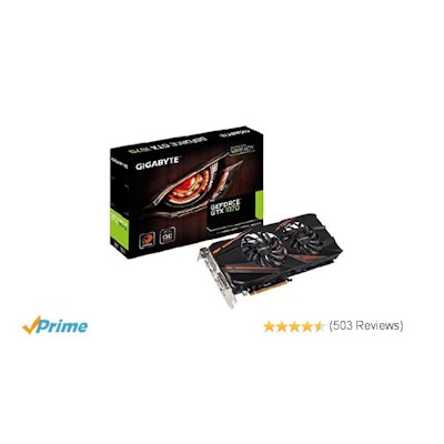 Amazon.com: Gigabyte GeForce GTX 1070 8 GB GDDR5 256 bit PCI-E 3.0 x 16 Windforc