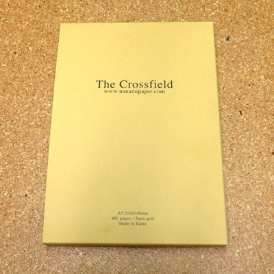 Seven Seas "CROSSFIELD" A5 Grid Journal 1st Edition - Nanami Paper and Supply