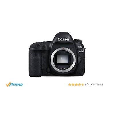 Amazon.com : Canon EOS 5D Mark IV Full Frame Digital SLR Camera Body : Camera & 