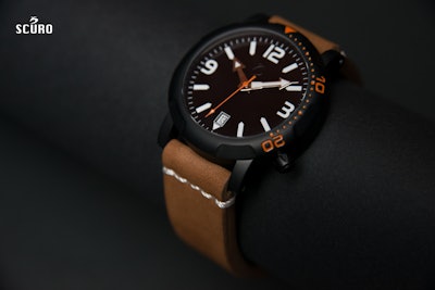 Scuro S1 Black DLC coating Titanium Automatic watch