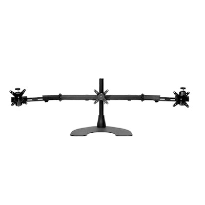 Triple Monitor Desk Stand w/Telescoping Wings  - Ergotech