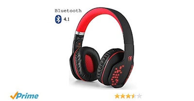 Amazon.com: Bluetooth Over-Ear Headphone,Beexcellent Foldable Wireless HiFi Ster