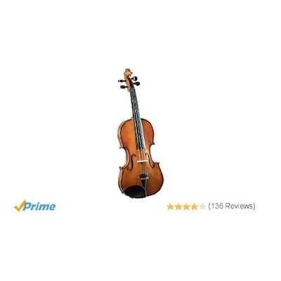 Cremona SV-130 Premier Novice Violin Outfit - 4/4 Size: Musical Inst